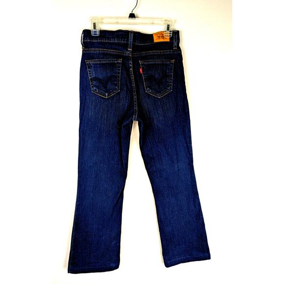 Levi's womens Jeans Sz 6 Perfectly slimming red tab 512 Boot cut Waist 30 Ins30" - Picture 8 of 9
